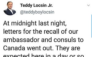 加拿大100貨櫃垃圾運馬尼拉6年不理  菲怒召回大使