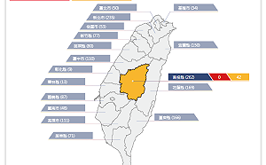 強降雨襲南投山區 水保局發布42條土石流黃色警戒