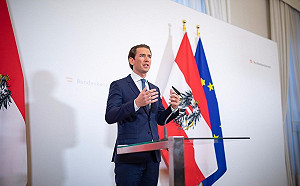 歐洲不再鐵齒了！奧地利總理庫爾茨率先公布：進超市需戴口罩