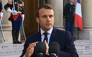 防歐洲議會選舉向右轉  馬克宏：歐盟面臨存在危機