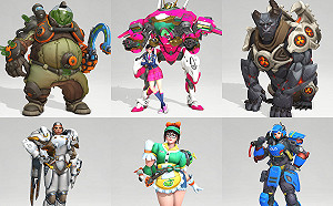 《鬥陣特攻》週年活動登場！石像鬼溫斯頓、學生妹D.Va等你擁有