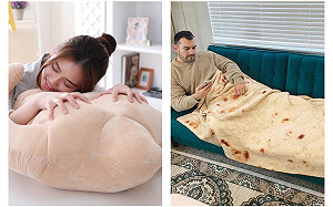 不買沒關係　超吸睛肌肉男友抱枕以及印度抓餅薄毯