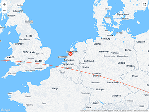 烏龍一場！不是飛碟是衛星 荷蘭人誤以為外星人入侵