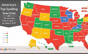 Google洩露美國各州「最不會拼的單字」 夏威夷真的超糗