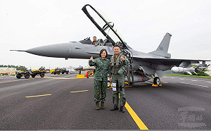 視導漢光35號演習  蔡總統：國土主權寸土不讓