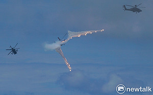 良影一二》漢光演習最大規模操演  聯合灘岸殲敵作戰火光四起。