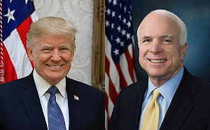 夙昔恩怨深! 要求馬侃號「離開視線」？  川普推說不知情