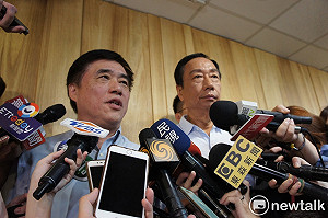 韓凱道造勢不被歡迎 郭台銘酸：祝大家玩的愉快