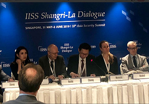 香格里拉對話 美防長警告中國勿威脅鄰國主權