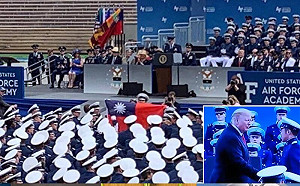 唱名台灣.國旗與川普同框 蔡總統:國軍榮耀被世界看見