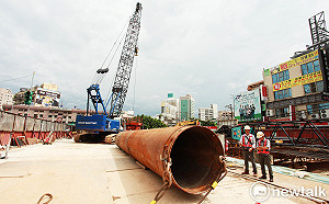 桃園鐵路地下化進行式 　中壢臨時後站明年9月完工