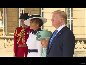 得罪一缸子人！川普抵英滿頭包  倫敦地標諷刺投影新玩法