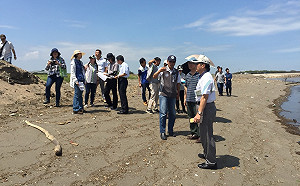 中央同意支援  大型機具６日進場清理新街溪出海口垃圾