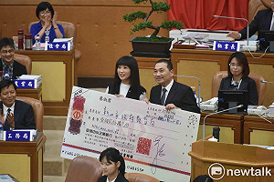 林口「淑君阿姨」500萬元選舉補助款暖心捐助弱勢學童