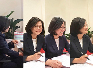 蔡英文再向賴清德喊話 2020一定要一起贏