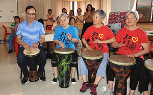 朱立倫：力推銀髮政策  要讓全台老人快樂