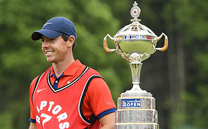 NBA／不穿綠夾克改披球衣　高球好手麥克羅伊支持暴龍