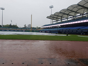 中華職棒／新莊棒球場因雨延賽　猿邦戰改到28號打