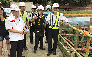 板橋音樂公園地下停車場進度超前 力拚明年6月完工