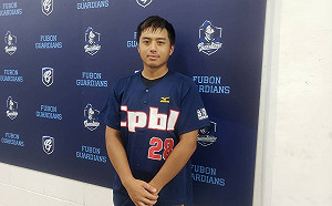 中華職棒／熱情還在  林琨瀚之子林桀晨也來參加測試