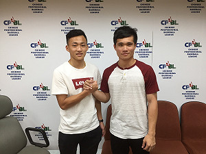 中華職棒／申皓瑋推薦一定要打職棒　李凱威報名選秀