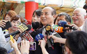 不克前往王金平明晚雲林造勢 張麗善跨海提前祝福