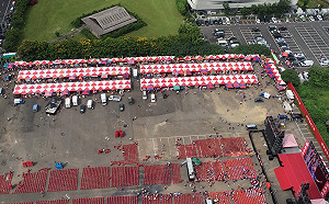 韓國瑜今在台中造勢 交管時間長範圍大引民怨