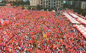 遭控出借遺址供韓國瑜造勢 中市文資處：未來確實審核