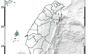 宜蘭外海地牛翻身  芮氏3.1地震搖到花蓮
