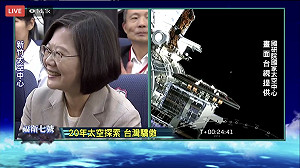 福衛7號升空 蔡英文：見證台灣太空科技發光發熱