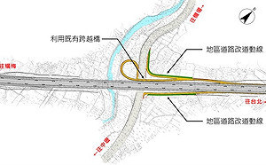 政院核定中豐交流道增設案  桃市府：第一期先闢建北向匝環道