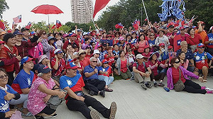 挺韓新竹造勢人數衝新高 邱烽堯：韓民調仍領先