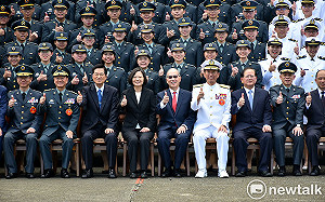 主持軍校聯合畢典 蔡英文：和平不是靠別人施捨要自己捍衛