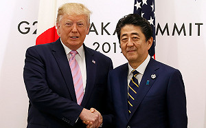 安倍獻日企在美投資新進度 川普笑開懷