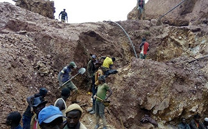 剛果民主共和國礦場坍塌 43非法礦工恐喪命