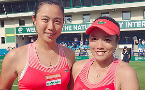 網球／溫網前哨站　詹家姊妹今晚力拚本季第3冠