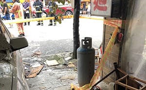 台中漢口路麵攤氣爆 6人受傷送醫
