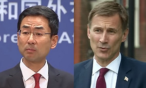 英籲信守港移交聯合聲明  中國回嗆已履行完畢無權干預