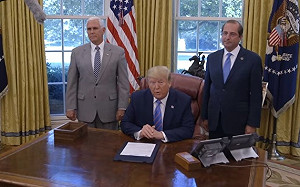 看港版太陽花很難過  川普批有些政府就不想要民主