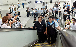 侯友宜視察環狀線中和站  指示8月底前完成降噪