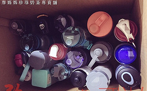 真的沒在「管」你！國中生超猛扛 62 個環保杯訂珍奶