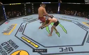 開場5秒就KO！MMA不敗格鬥王者遭「飛膝」瞬殺