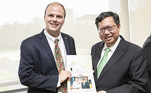 桃市府訪美團首站休士頓 鄭文燦：盼未來加強美南城市交流