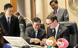 鄭文燦拜會姊妹市達拉斯郡  盼促成兩地直航