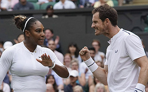 溫網／首度和穆雷搭夢幻混雙止步16強　小威：一生難忘(影)