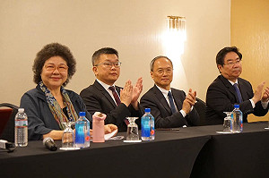 蔡英文訪美  陳菊、蔡其昌拜會紐澤西台灣商會