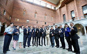 侯友宜會晤斯德哥爾摩代理市長  稱讚推動性平值得效法