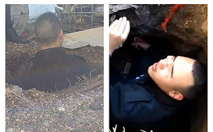 (影)七名囚犯辛苦挖地道越獄！探頭後「悔不當初」超傻眼