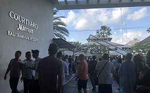 印尼峇里島6.0地牛翻身  觀光客被震醒酒店奔逃