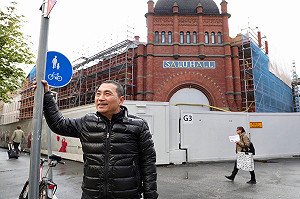 侯友宜到北歐「逛」市場 推動新北市場四年轉型